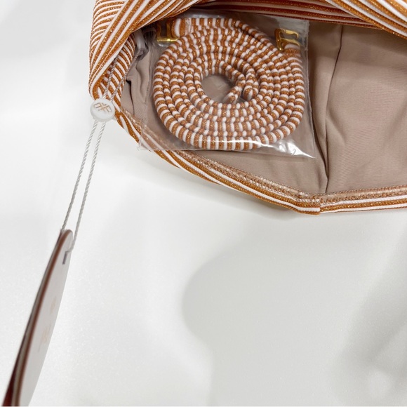 Pilyq Aperol Stripe Bandeau Two Piece Swimsuit - Picture 7 of 9